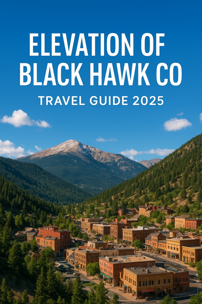 Elevation of black hawk