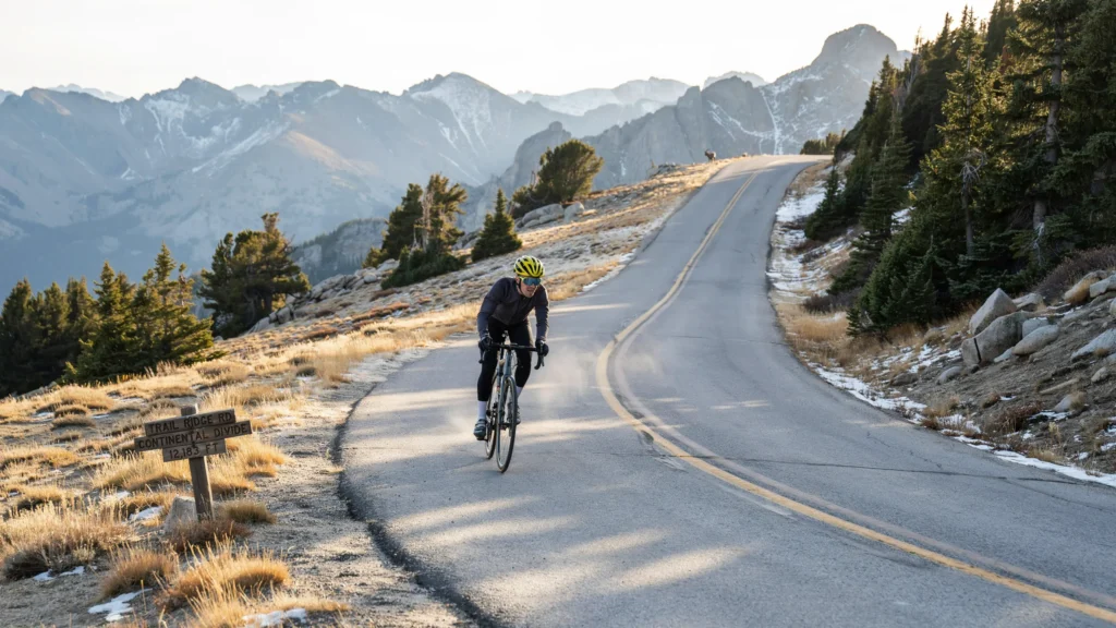 Cycling Trail Ridge Road Colorado